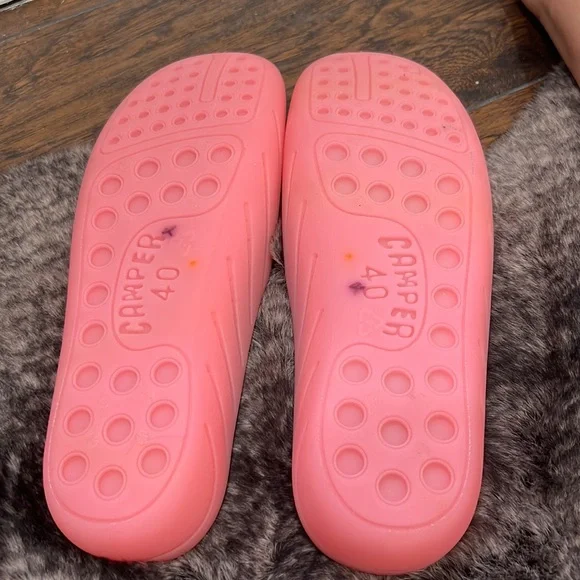 Camper Pink Slide Sandals sz 9 - Picture 4 of 7